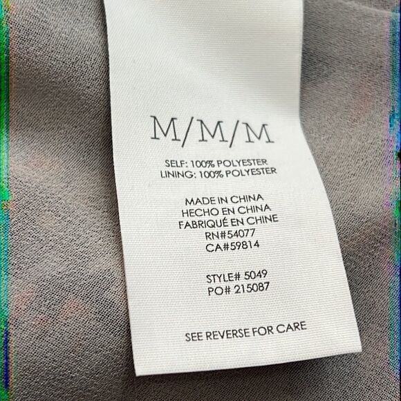 CABI Flowy Chiffon Abstract Print Fresco Slipdress Tunic #5049 - Picture 8 of 8